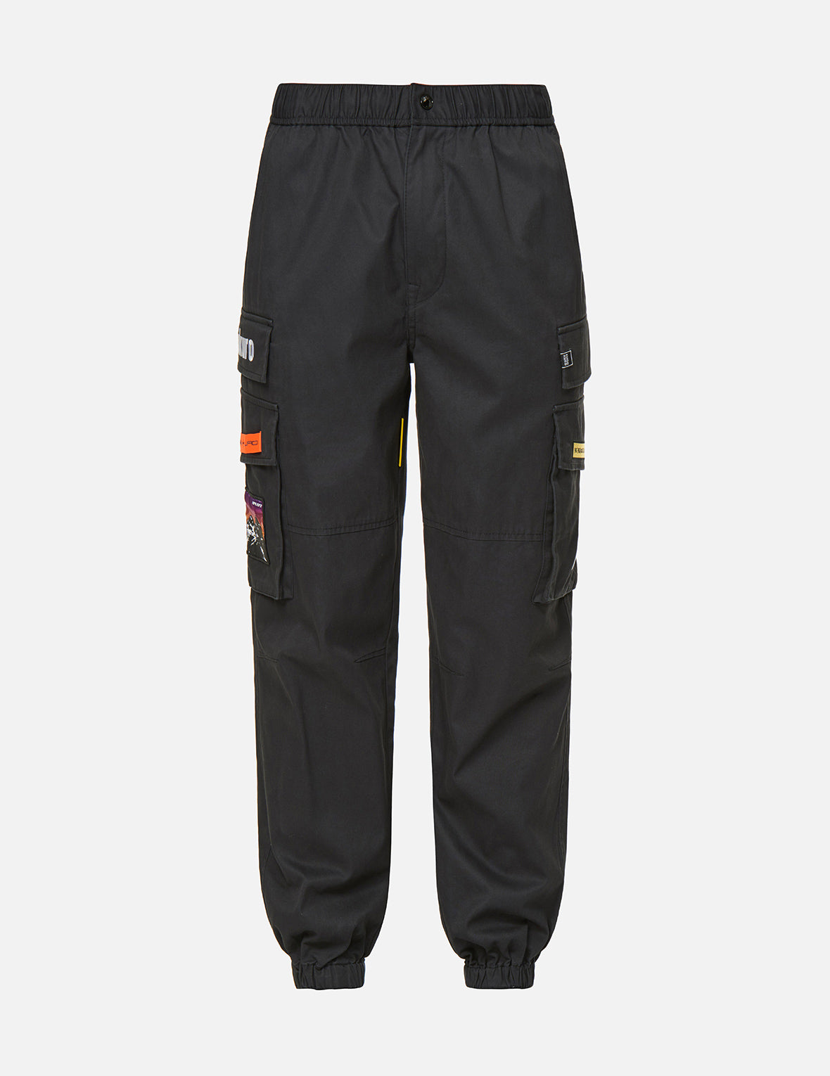 Stylish Logo & Seagull Embroidered Cargo Pants for Men - Trendy Streetwear & Outdoor Adventure Fashion