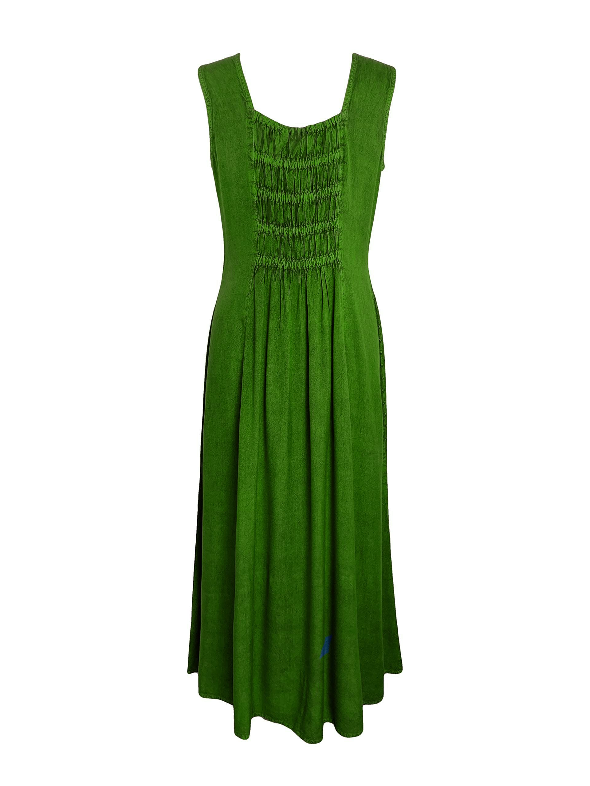 Agan Traders Women's 2025 Spring Sleeveless Maxi Dress - Floral Embroidered Long Sun Dress with Short Sleeves | Perfect for Beach Vacations, Summer Parties & Casual Outings
