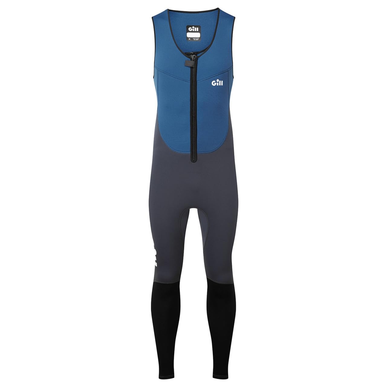 **Gill Men's 3mm Neoprene Wetsuit Sleeveless - Thermal Long John for Water Sports, SUP, Kayaking, Swimming & Surfing - Stay Warm in Cold Water**