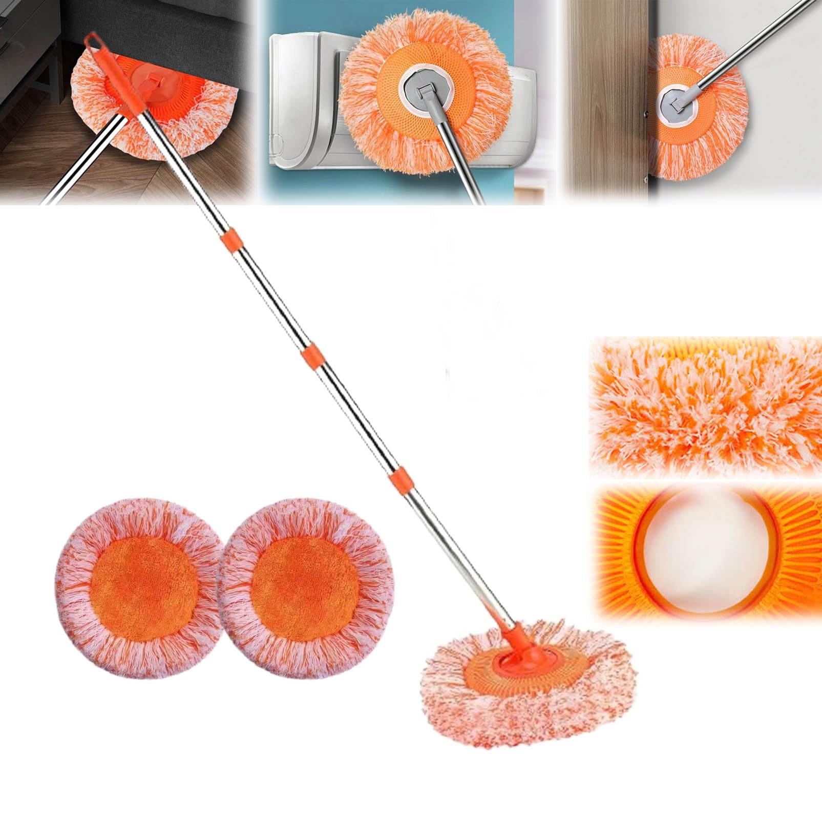 360° Rotatable Adjustable Mop - Extendable Microfiber Floor & Wall Cleaner for Home & Office
