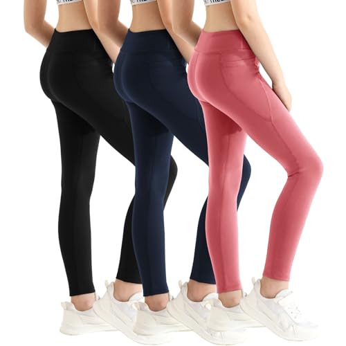 Pack of 3,black+blue+pink