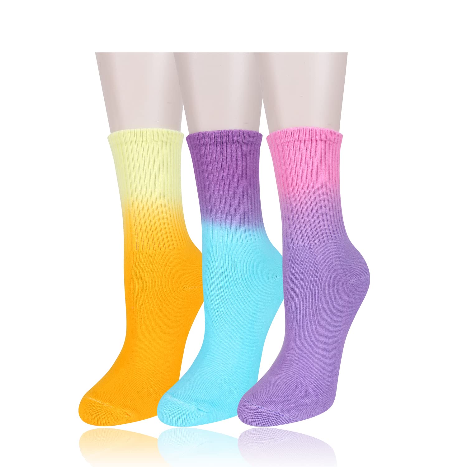 Funny Animal Crew Socks for Women - Cute Colorful Cotton Socks for Casual Wear & Gifts