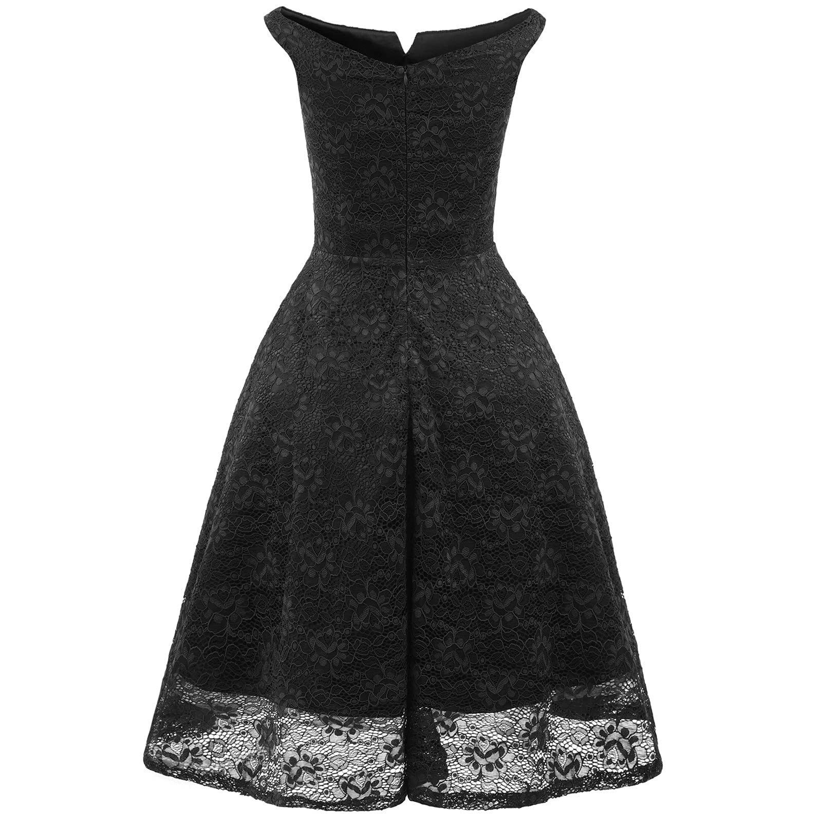 Vintage Floral Print Midi Dress for Women - Sleeveless Henley Neck Chiffon Party Dress with Lace Trim | Perfect for Weddings, Cocktail Parties & Formal Events