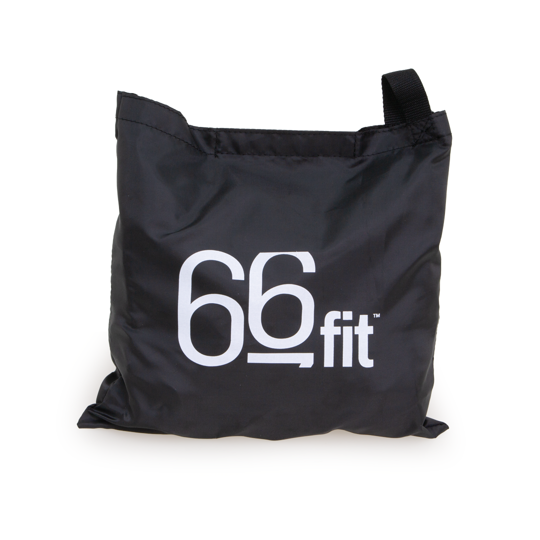 66Fit Resistance Bands Set - 5 Levels of Tension for Home Workouts, Strength Training, Physical Therapy & Fitness Exercises
