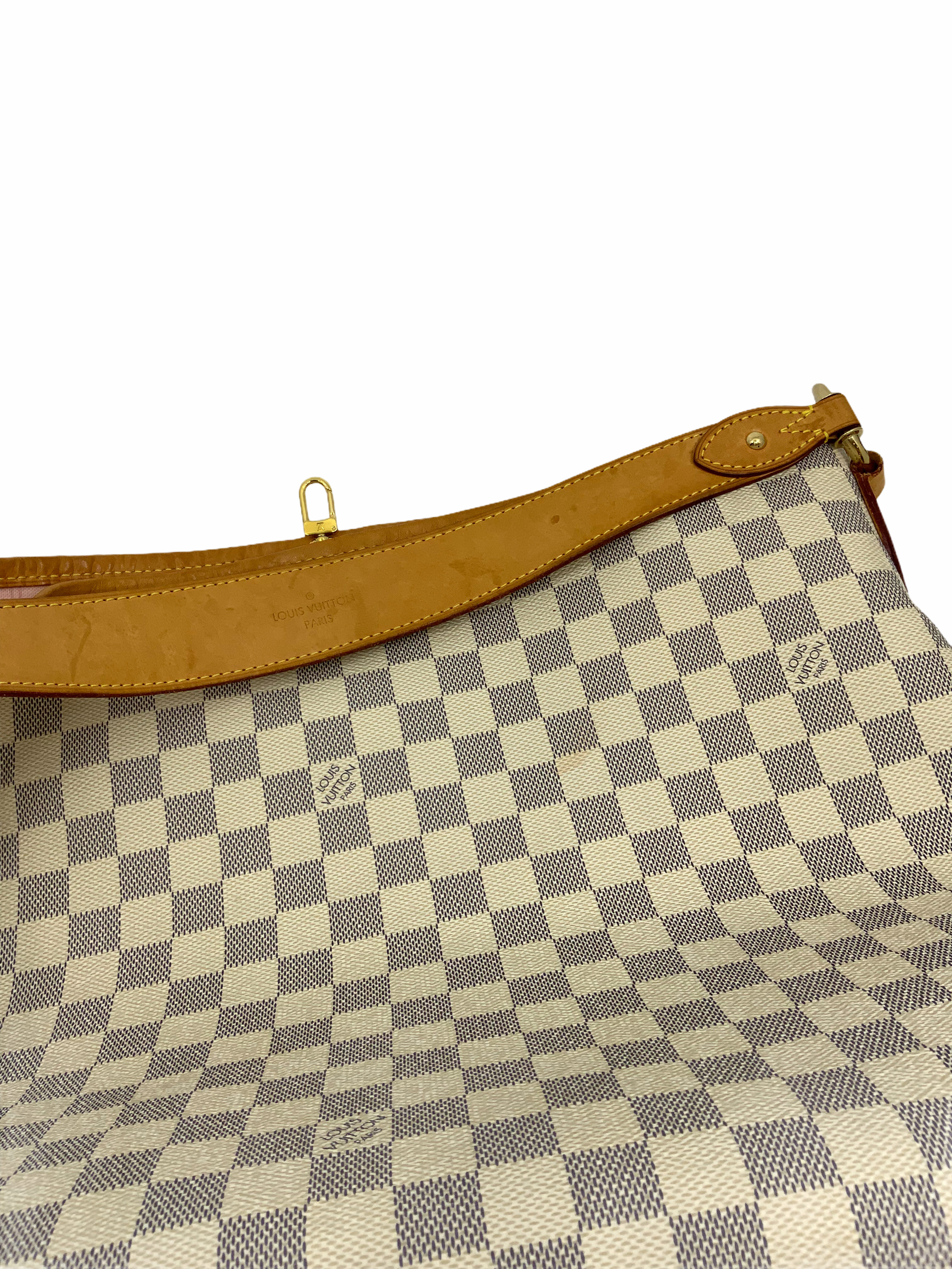 Authentic Louis Vuitton Damier Azur Canvas Delightful NM MM Handbag - Luxury Tote for Women, Perfect for Work, Travel & Everyday Use