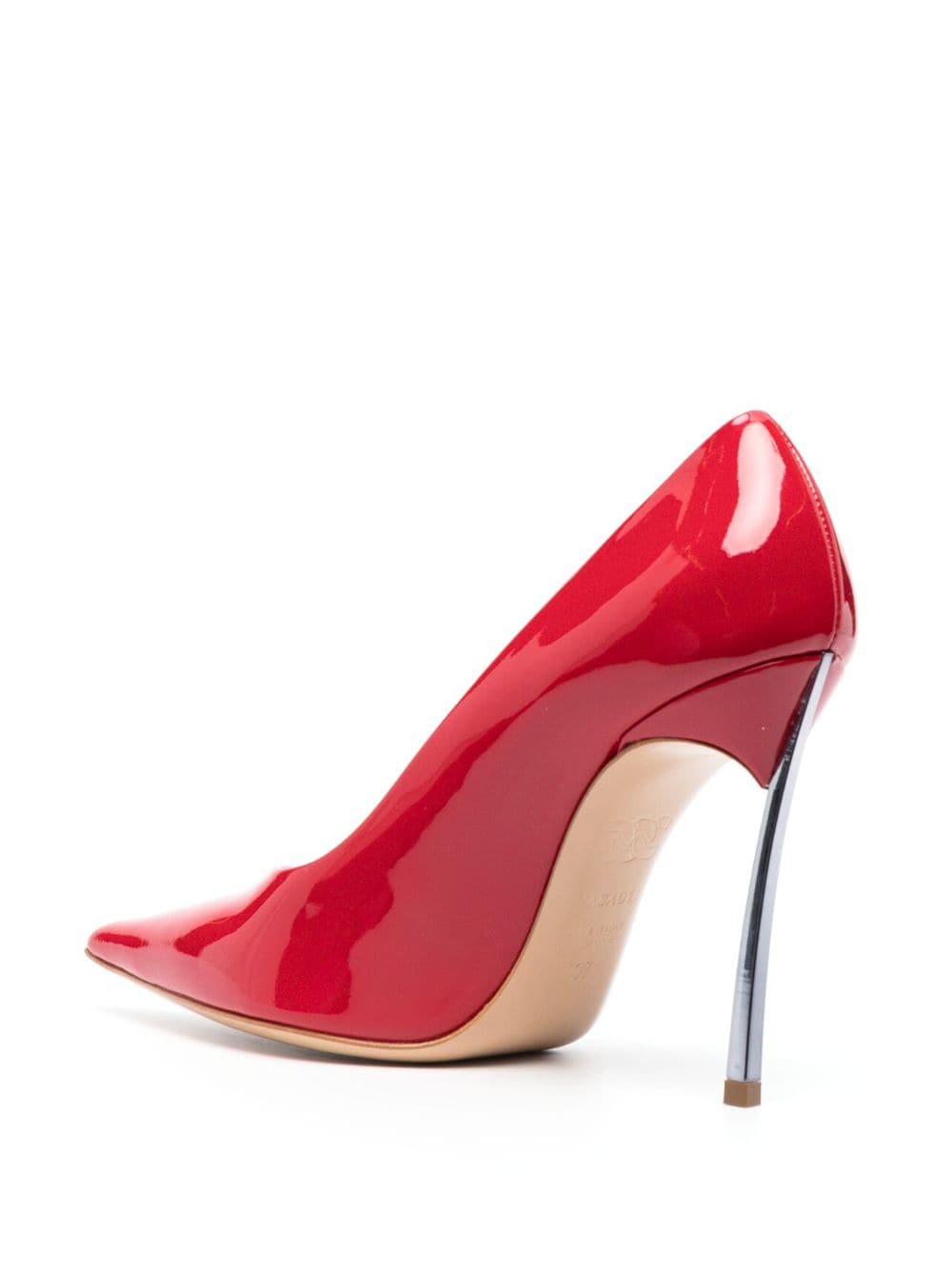 Casadei Women's Red High Heel Pumps - Elegant Stiletto Heels for Parties, Weddings & Evening Events