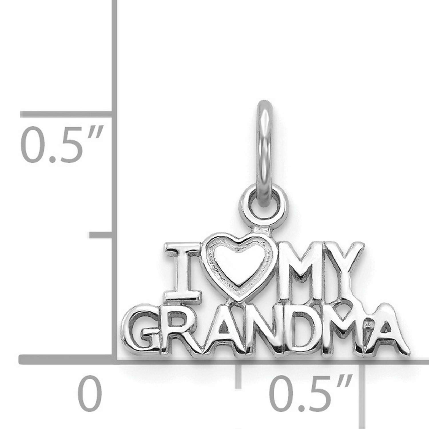 14K White Gold 