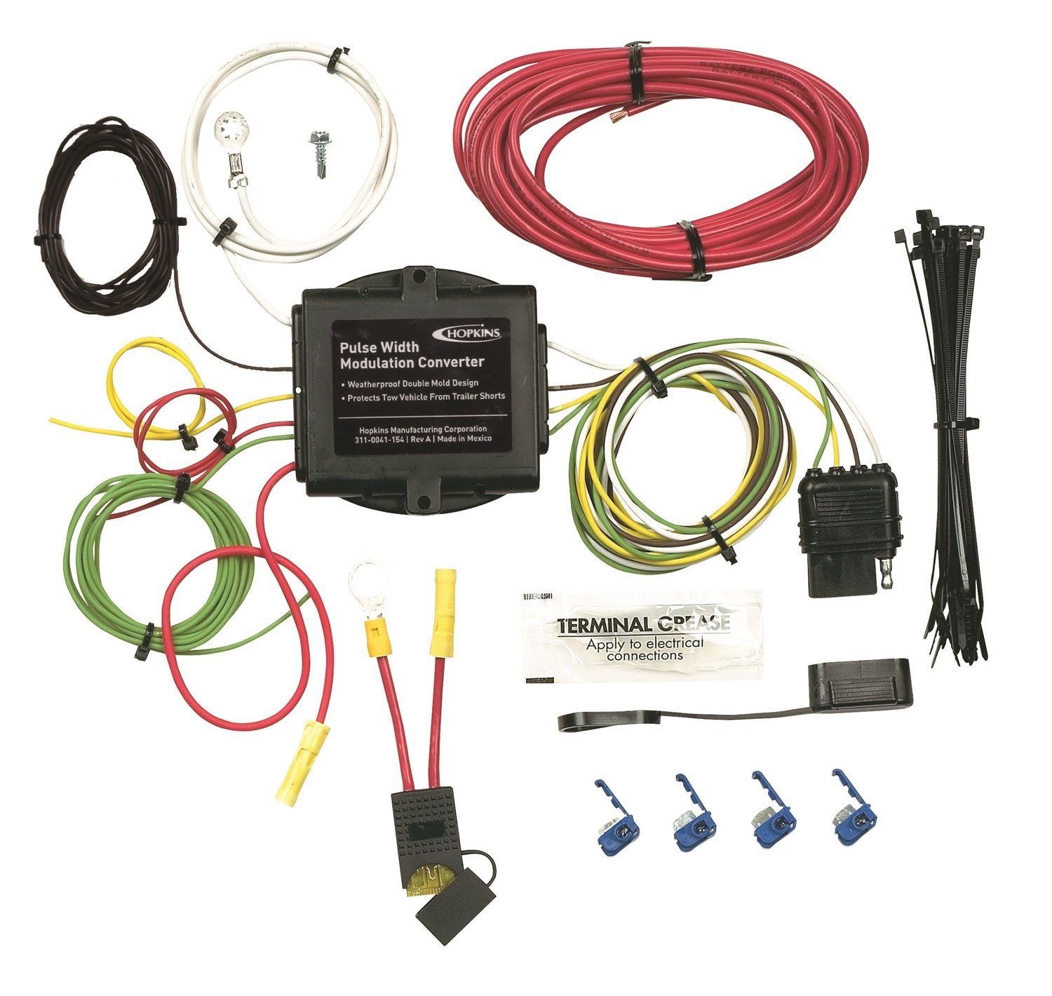 Hopkins 21146375 PWM Power Converter - 12V to 24V Voltage Regulator for Automotive & Marine Applications