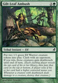Magic The Gathering Gilt-Leaf Ambush Lorwyn Card - Collectible Trading Card Game for MTG Players - Perfect for Deck Building & Strategy Games