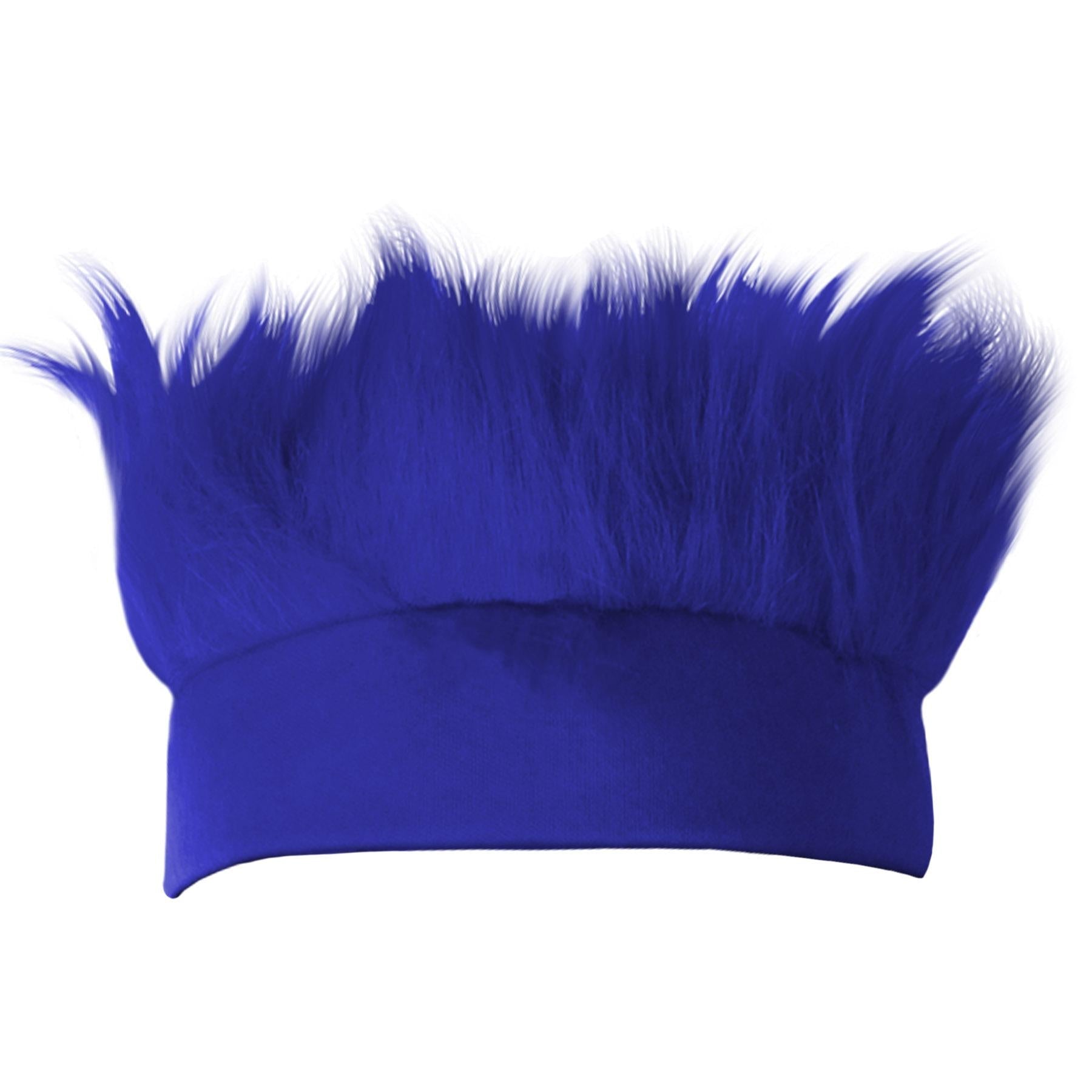 12 Pack Beistle Hairy Party Headbands - Blue Fun Costume Accessories for Halloween, Cosplay, Themed Parties & Dress-Up Events