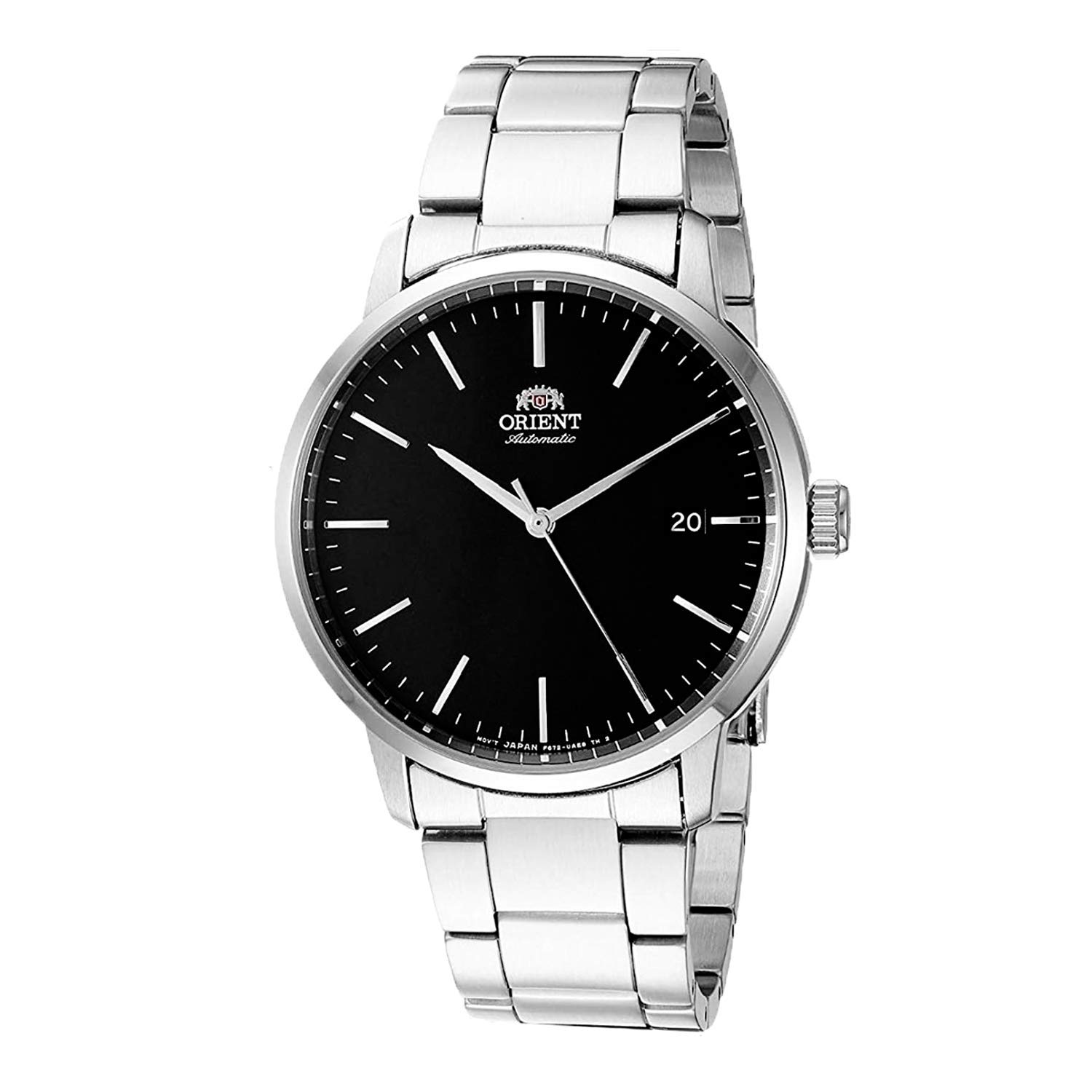 Orient RA-AC0E Japanese Automatic Hand Winding Contemporary Watch for Men - Stylish Dress Watch for Business, Formal Occasions & Everyday Wear