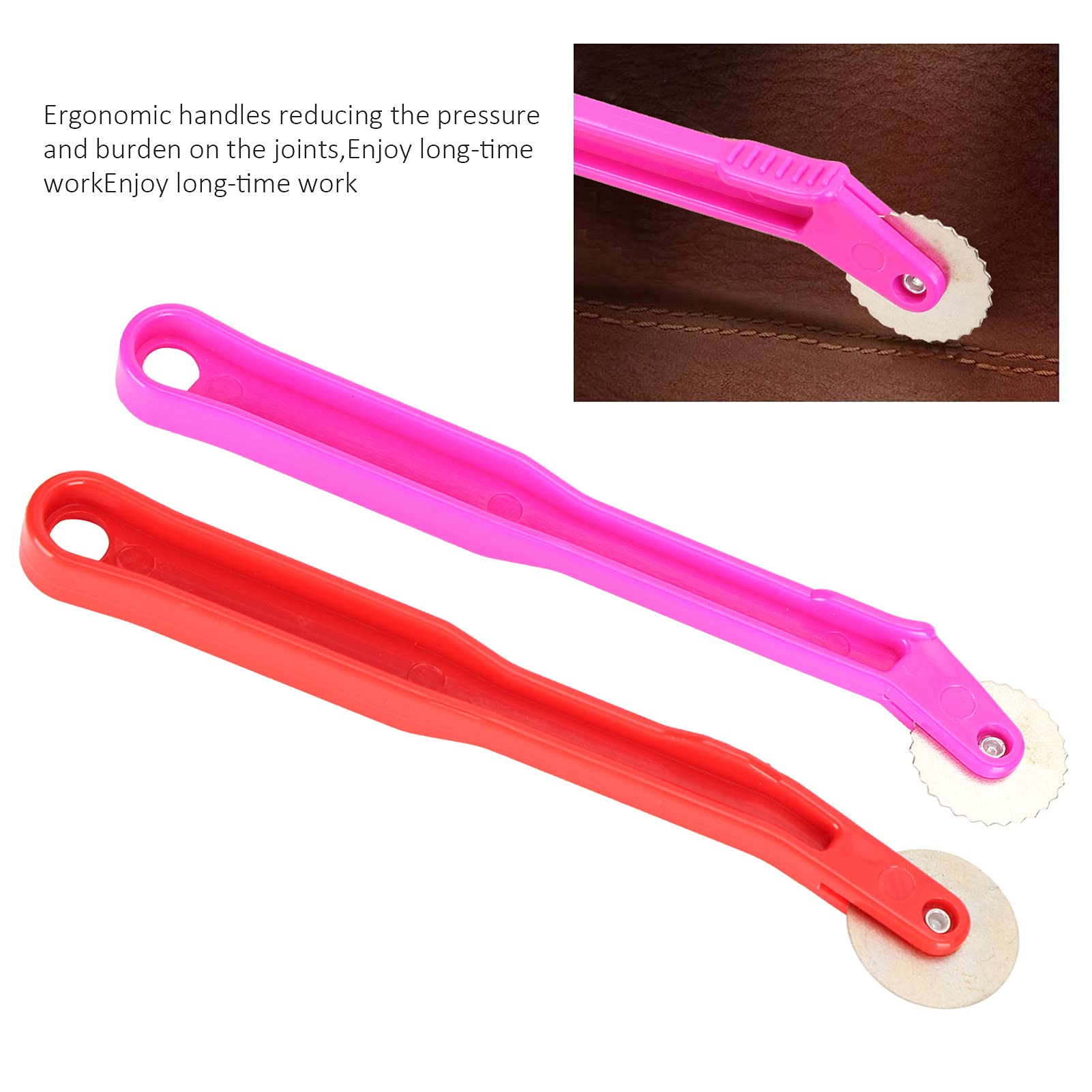 Professional Serrated Tracing Wheel for Sewing & Quilting - Durable Stitching Tool for Fabric Marking, Pattern Transfer - Perfect for Dressmaking, DIY Crafts & Home Decor Projects