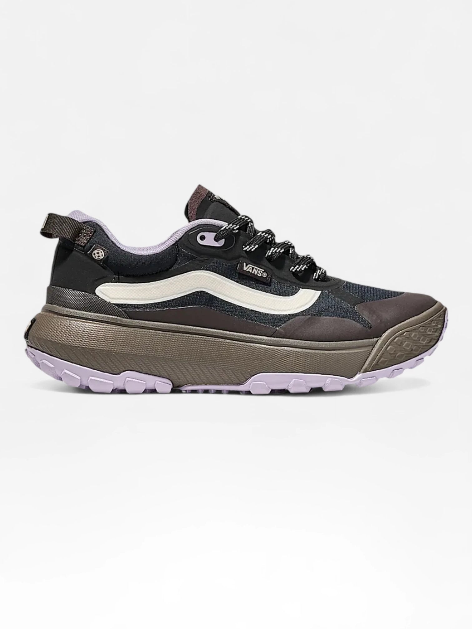 Vans MTE Crosspath Sneakers - Black & Purple Waterproof Hiking Shoes for Men & Women | Outdoor Adventure, Trail Running & Casual Wear