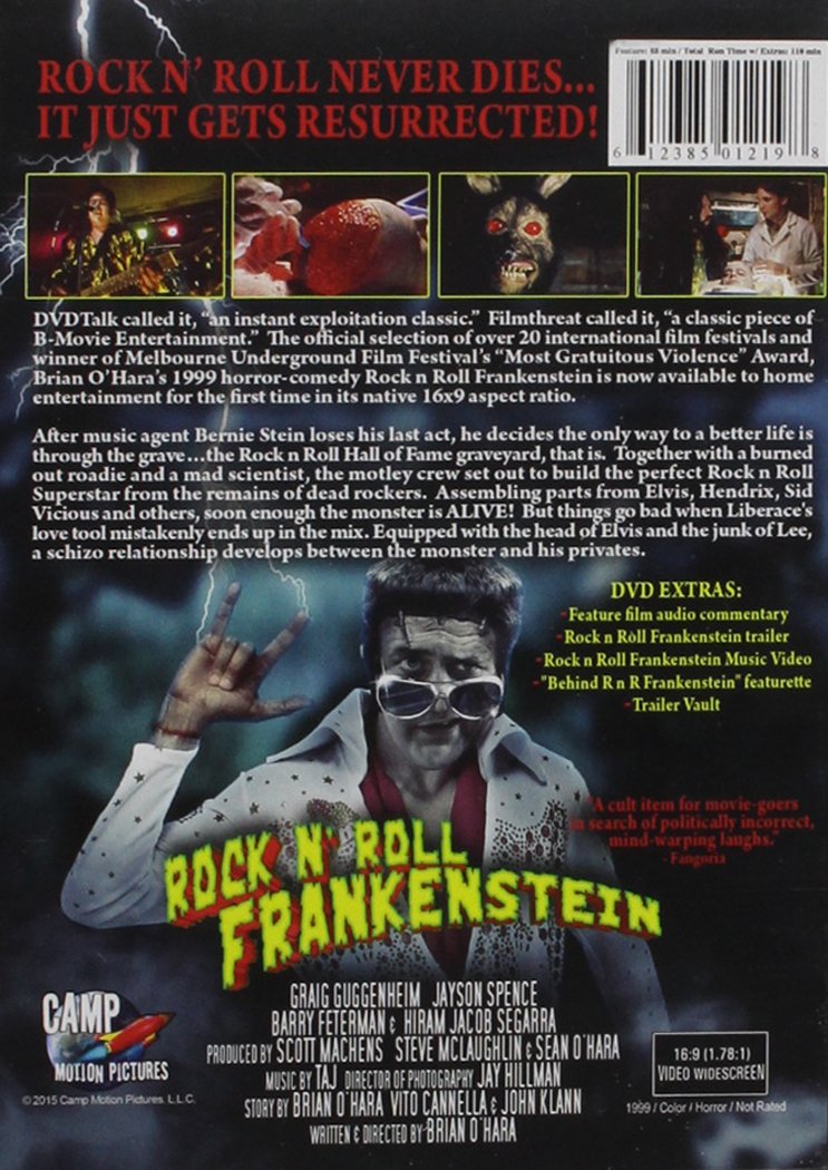 Rock N' Roll Frankenstein T-Shirt - Vintage Band Graphic Tee for Men & Women | Perfect for Concerts, Halloween & Rock Music Fans