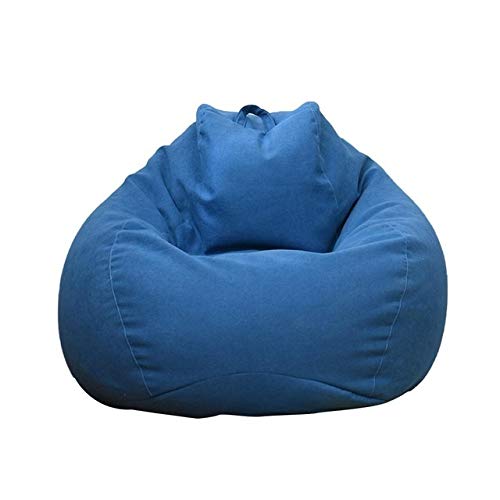 JPMSB Lazy Sofa Cover Bean Bag Lounger Chair - Ultra Soft Washable Fabric, Portable Floor Seat for Living Room, Bedroom, Dorm - Perfect for Relaxing, Gaming, Reading & TV Watching (Color: D)