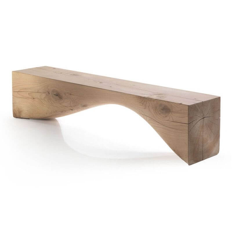 Contemporary Solid Color Timber Shoe Bench in Midnight Black & Unfinished Wood - Perfect for Entryway, Mudroom or Bedroom Organization