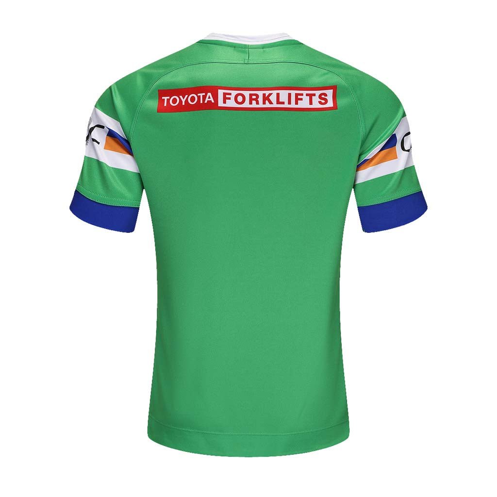 Canberra Raiders 2025 Home Jersey for Men - Official NRL Rugby League Jersey - Perfect for Game Day, Fan Events & Sports Enthusiasts