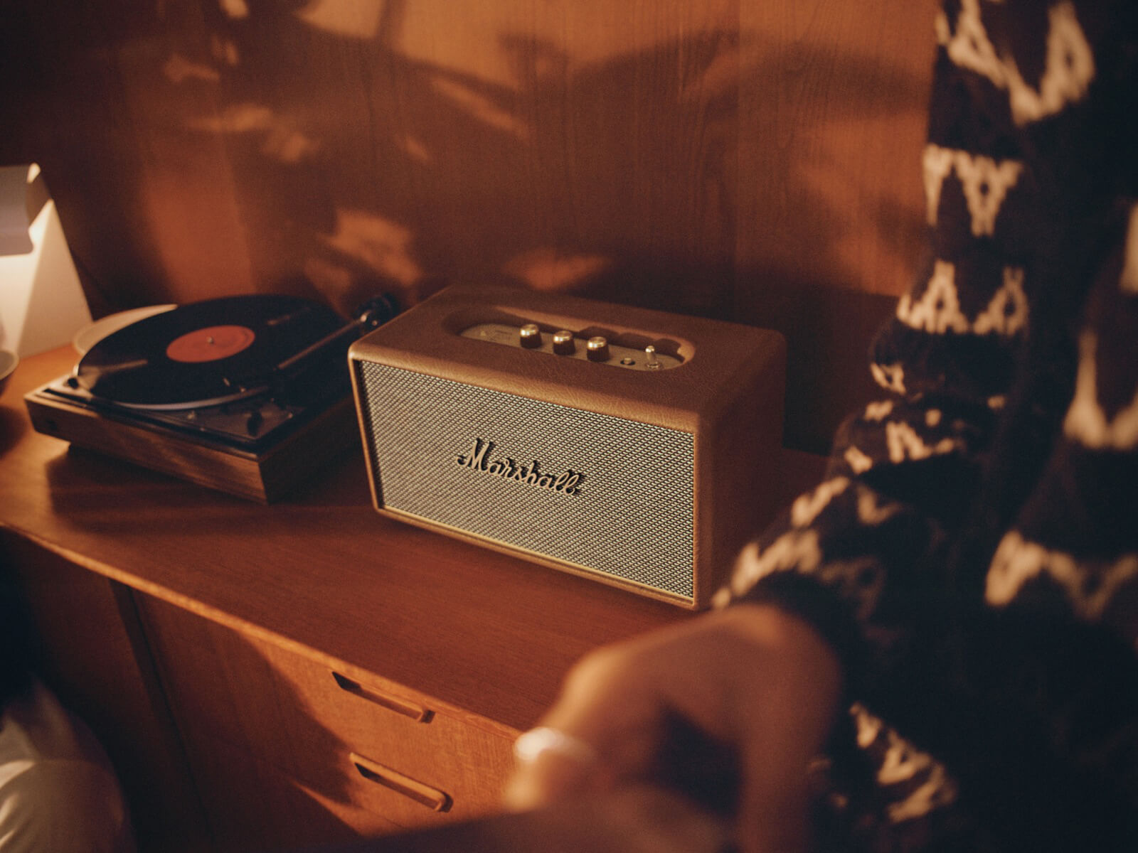 Marshall Stanmore III Wireless Bluetooth Speaker - Premium Sound, Multi-Room Streaming, Voice Control - Perfect for Home, Office & Outdoor Parties