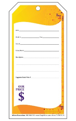 100-Pack String Tags - Durable & Reusable for Organizing, Labeling & Crafting - Perfect for Retail, Storage & DIY Projects