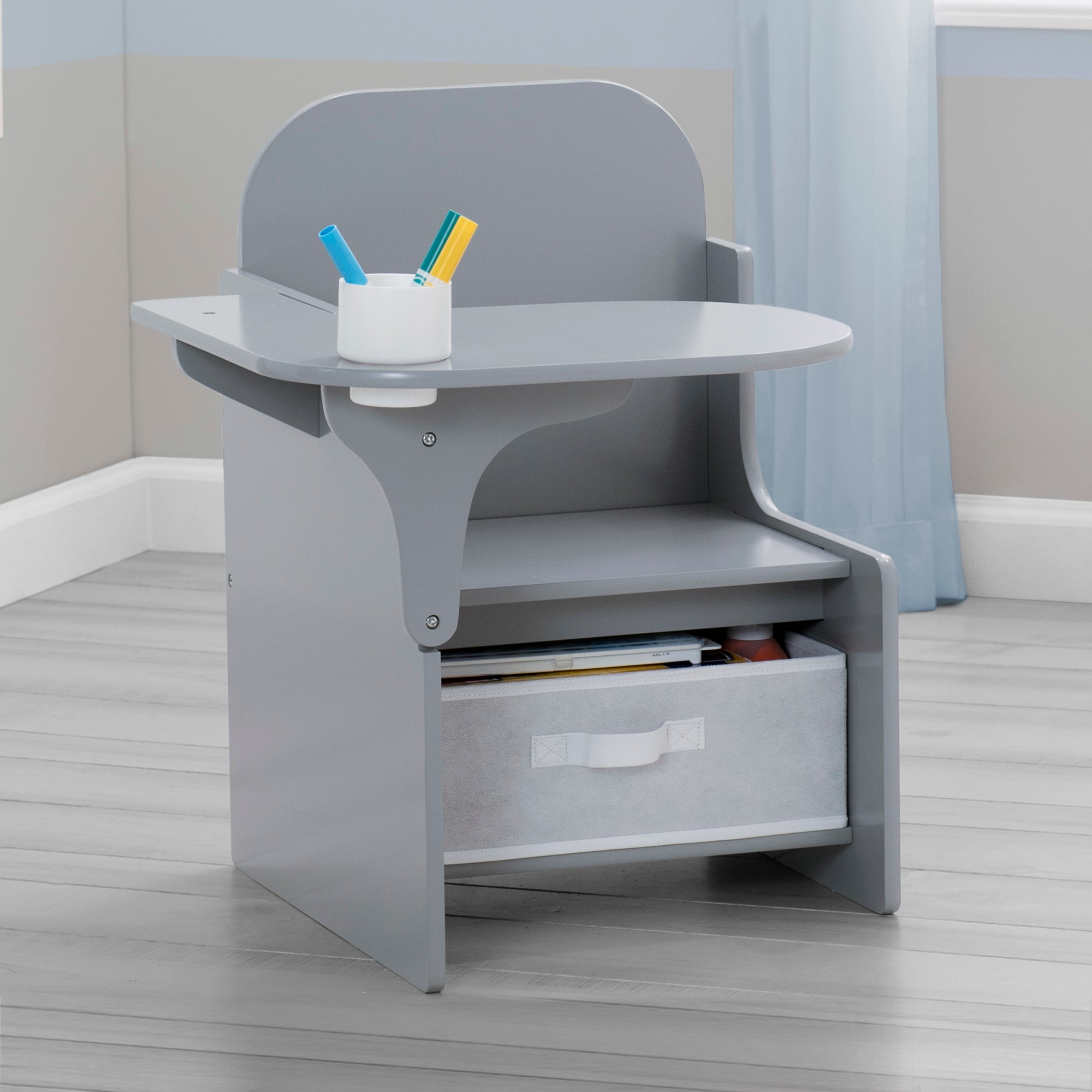 Adjustable MySize Chair Desk for Kids & Adults - Ergonomic Study & Workstation for Home, Office & School - Perfect for Remote Learning & Workspace Setup