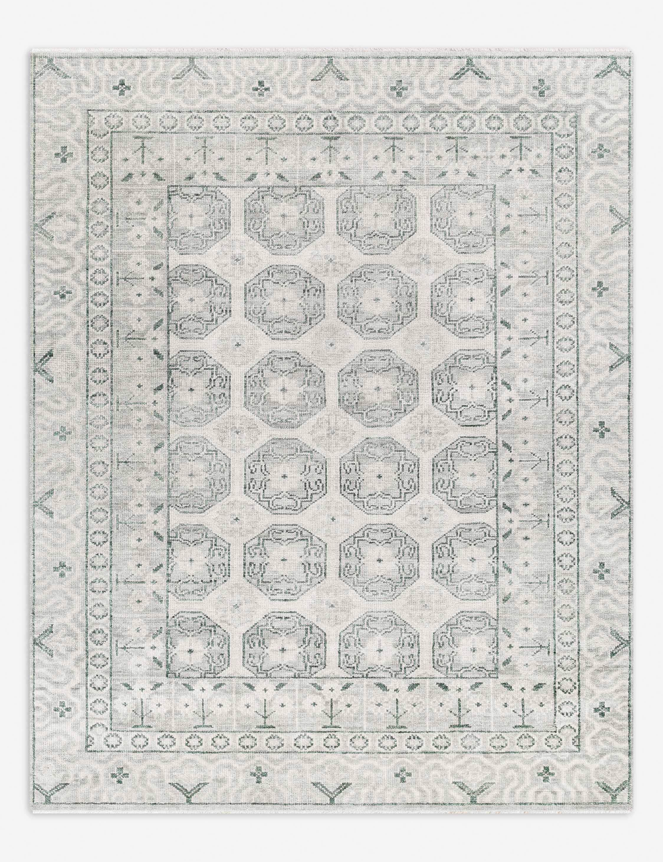 Chantara Hand Knotted Wool Rug - Premium Handmade Area Rug for Living Room, Bedroom & Office - Soft & Durable Home Decor