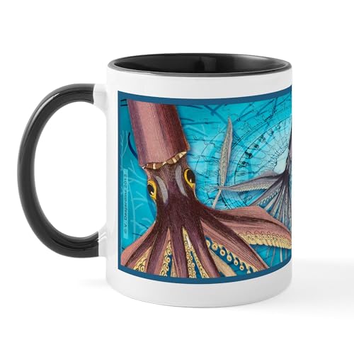 White/Black Inside - Giant Squid Mug