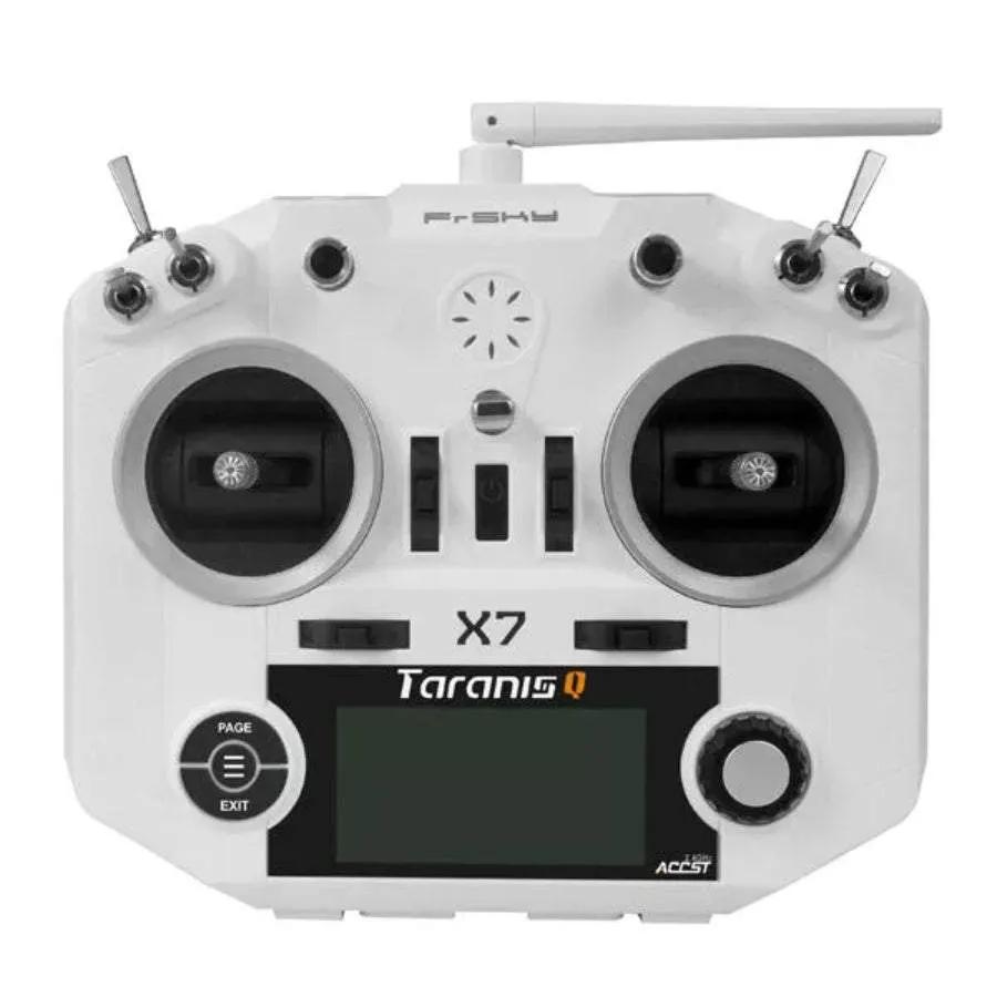 FrSky ACCST Taranis Q X7 2.4GHz 16CH Radio Transmitter with RX8R/XMPF3E/XSRF3E for RC Drones, Airplanes, and FPV Racing - Perfect for Hobbyists and Professionals