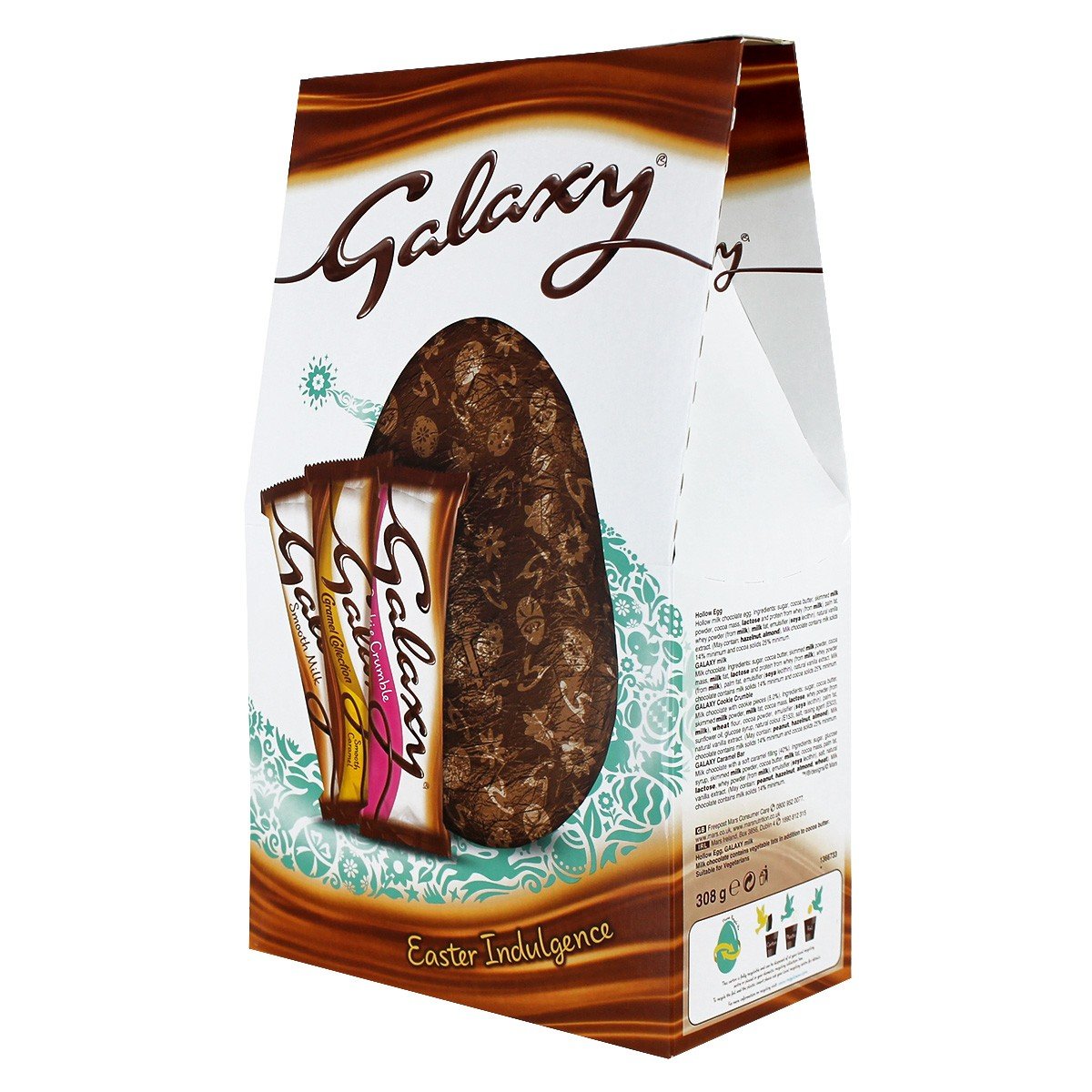 Easter Galaxy Indulgence Large Milk Chocolate Egg 252g - Premium Easter Gift for Kids & Adults - Perfect for Easter Baskets, Party Favors & Holiday Celebrations