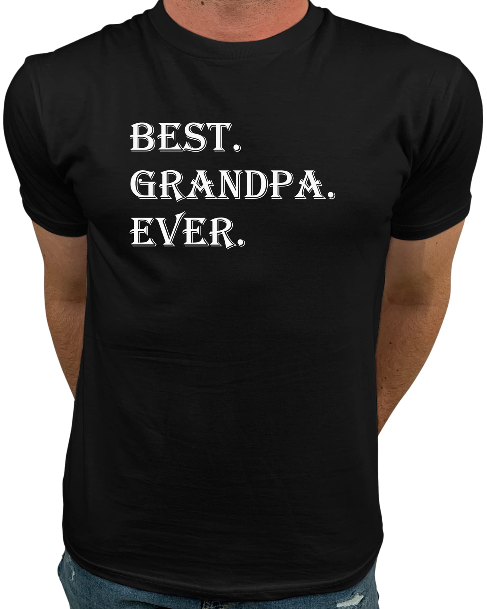 Papa The Man The Myth The Legend T-Shirt - Funny Graphic Tee for Men - Trendy Casual Wear for Fathers Day, Birthday & Family Gatherings