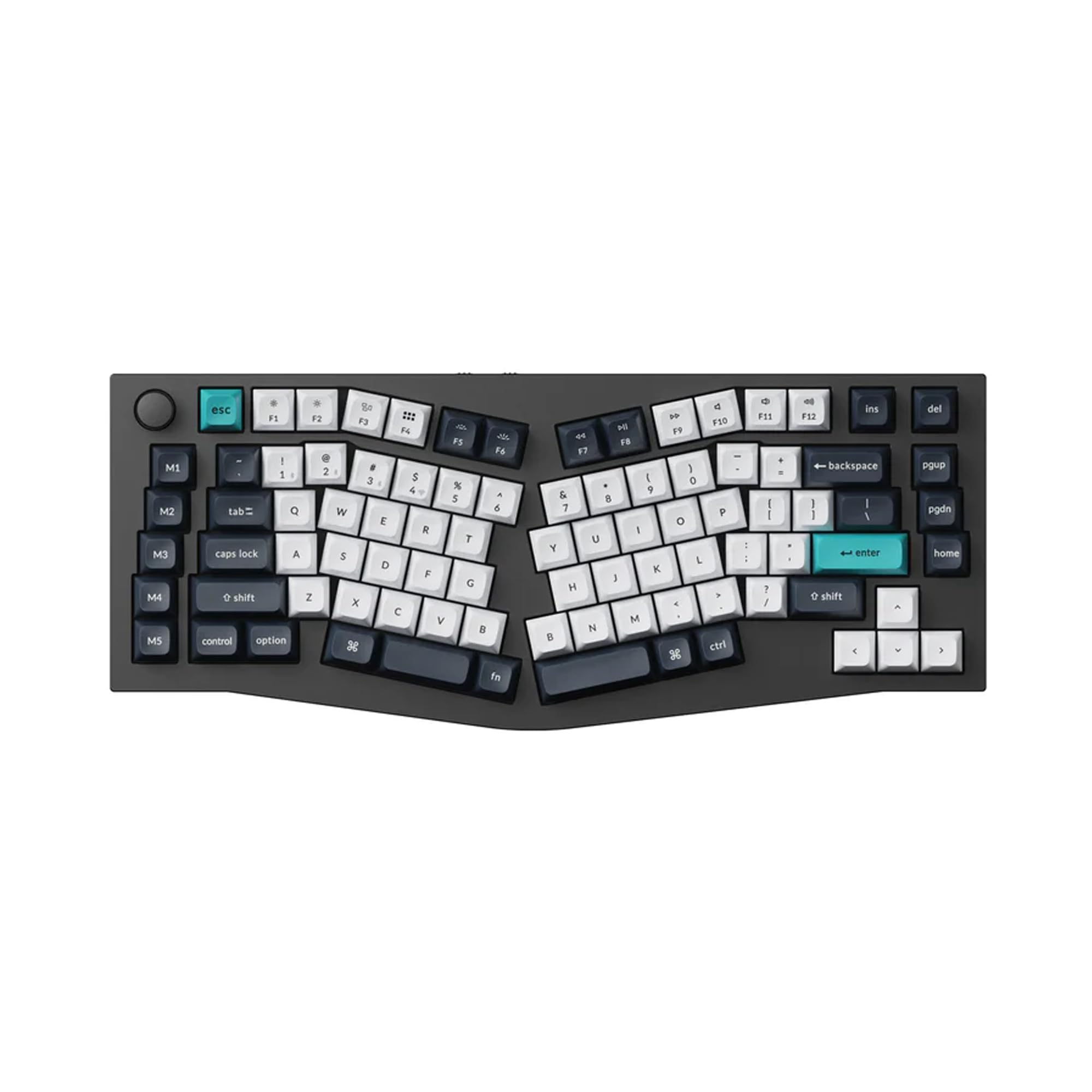 Keychron Q10 Max Alice 75% Wireless Mechanical Keyboard - Customizable RGB Backlit, QMK/VIA Programmable, Gateron Banana Switches, 2.4GHz/Bluetooth/Wired for Mac & Windows - Perfect for Gaming, Coding & Office Work