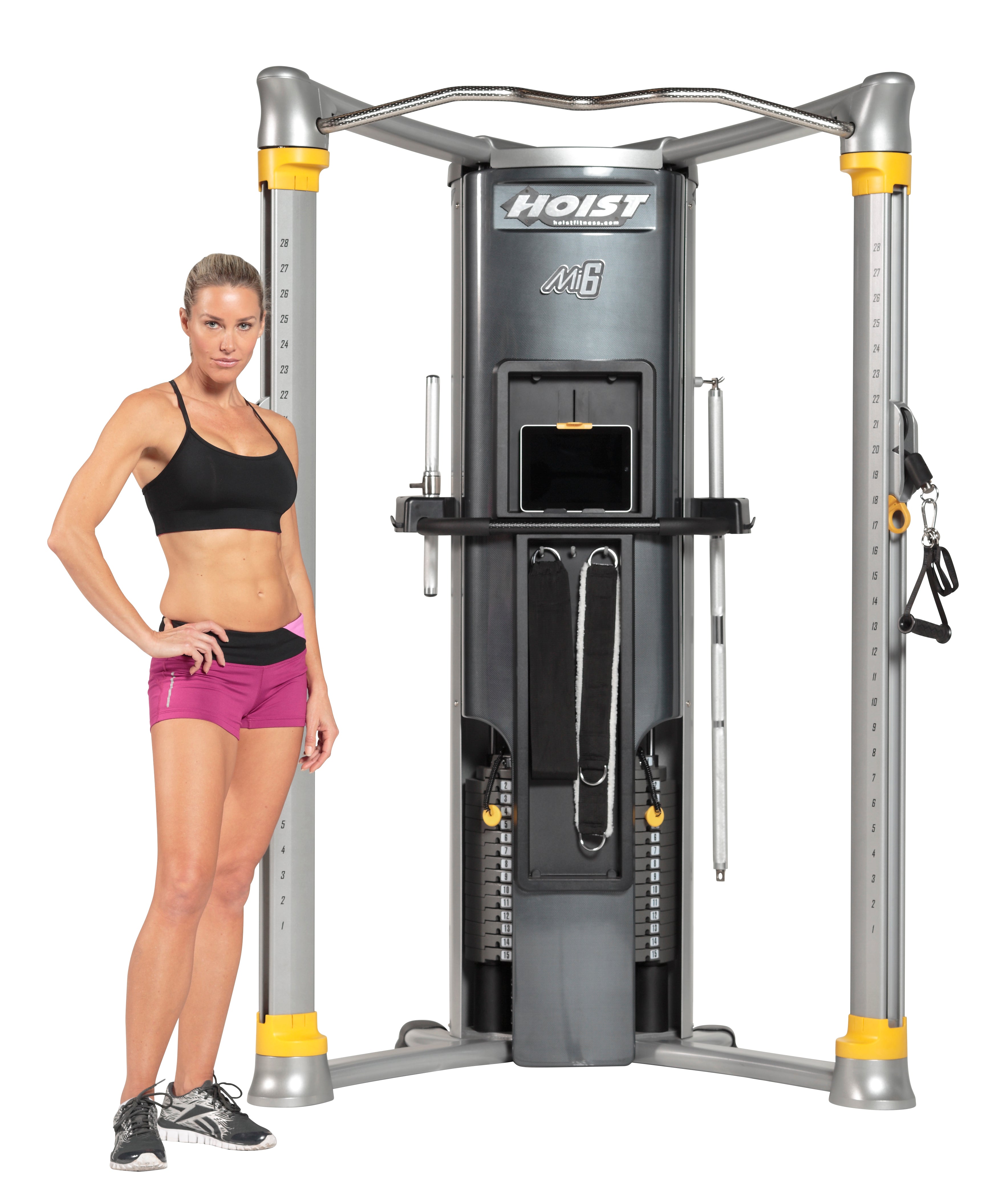 HOIST Mi6 Functional Trainer - Premium Home Gym Equipment for Strength Training & Fitness - Perfect for Home Workouts, CrossFit, and Full-Body Exercise