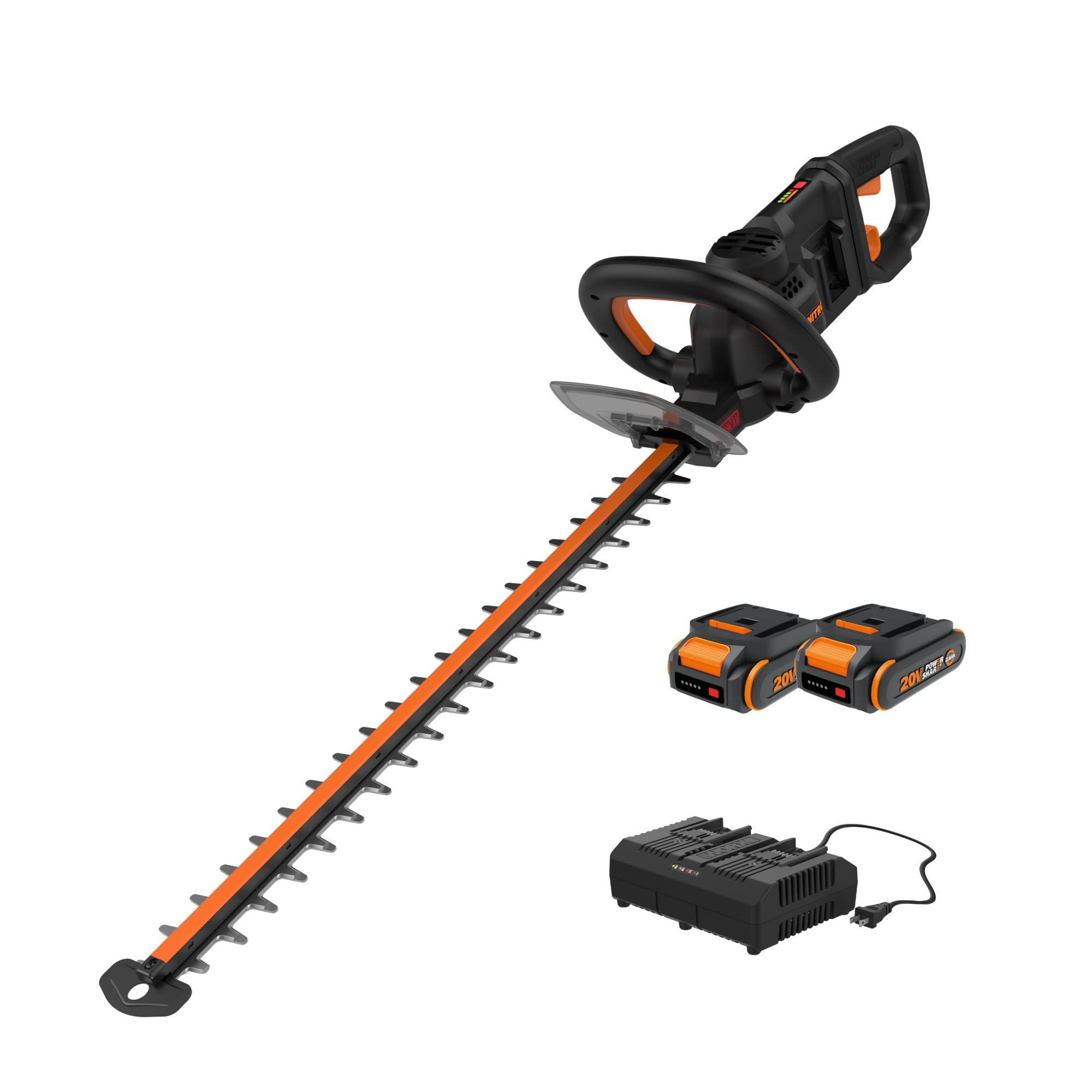 WORX WG286 40V Cordless Hedge Trimmer with 24