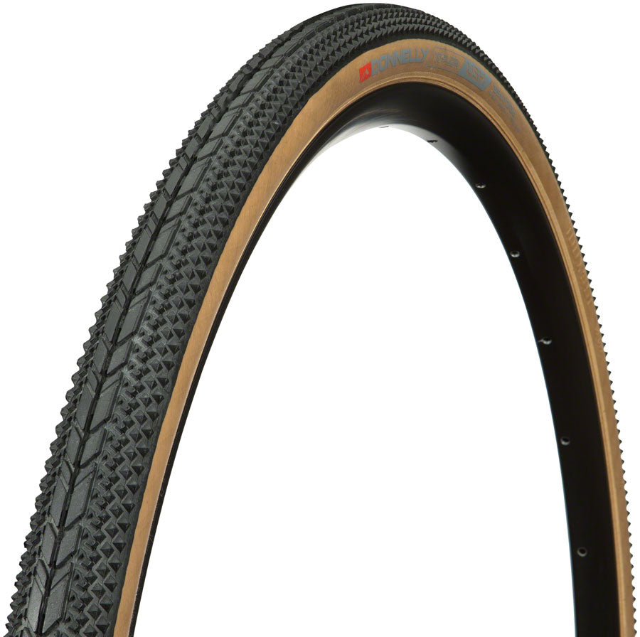 2 Pack Donnelly Sports X'Plor USH 700x35 Clincher Folding Bike Tires - Black/Tan (D10052T) for Gravel, Commuting & Adventure Cycling