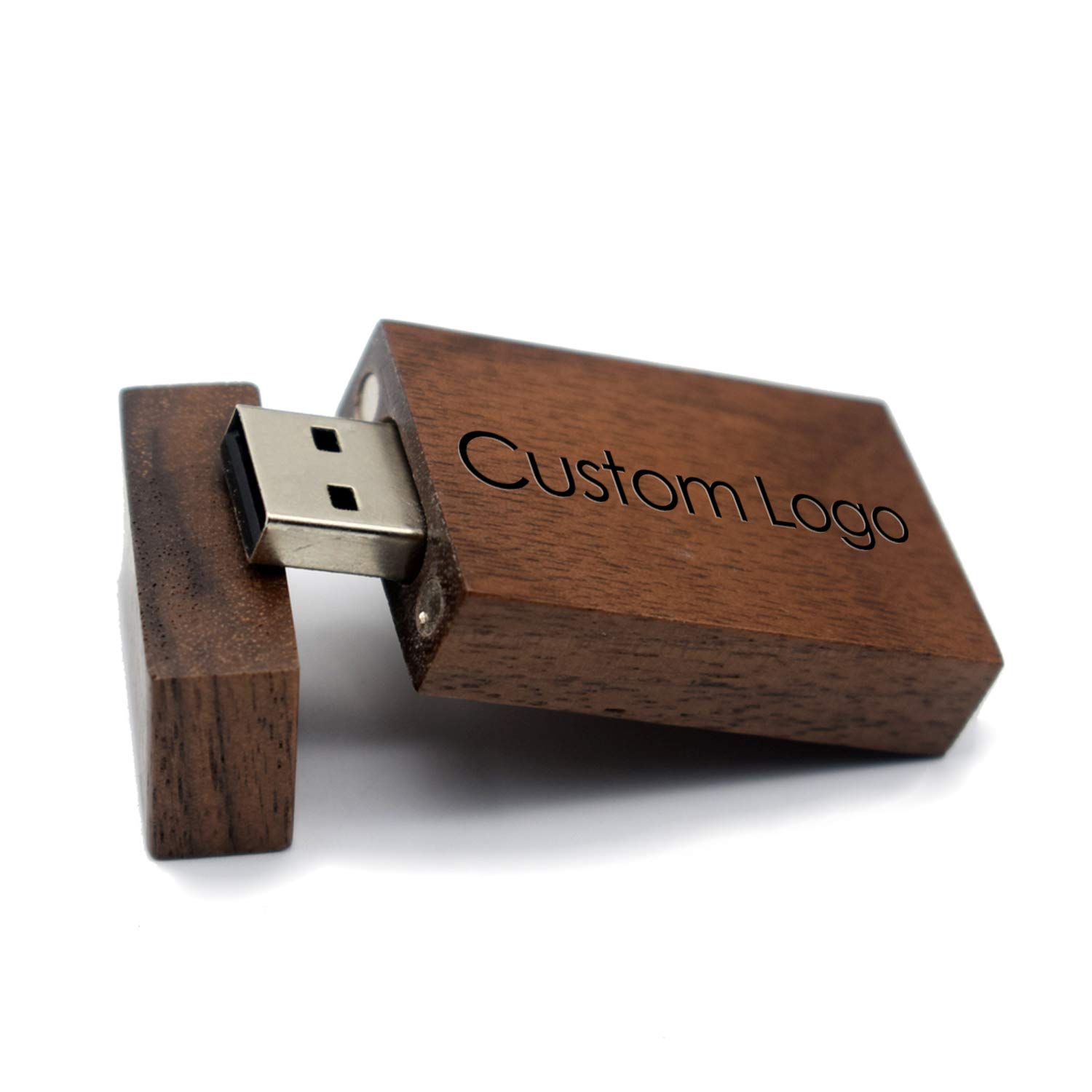 Custom Engraved 32GB USB 2.0 Flash Drive for Weddings - Personalized Photo Memory Stick Gift with Keepsake Box - Perfect for Bridal Party Favors, Anniversary Gifts & Special Occasions