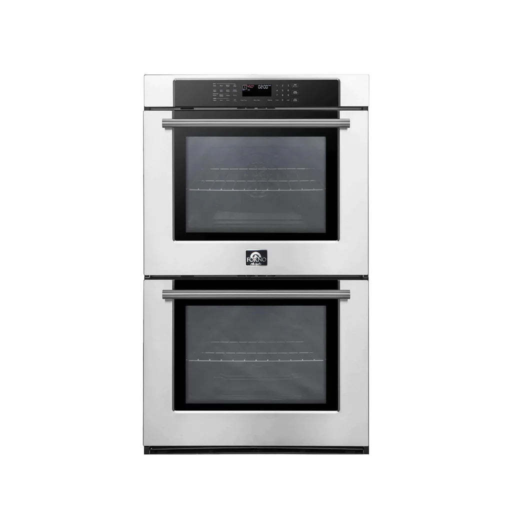 Forno Villarosa 30 Inch Convection Double Electric Wall Oven - Stainless Steel FBOEL1365 for Modern Kitchen Baking & Roasting