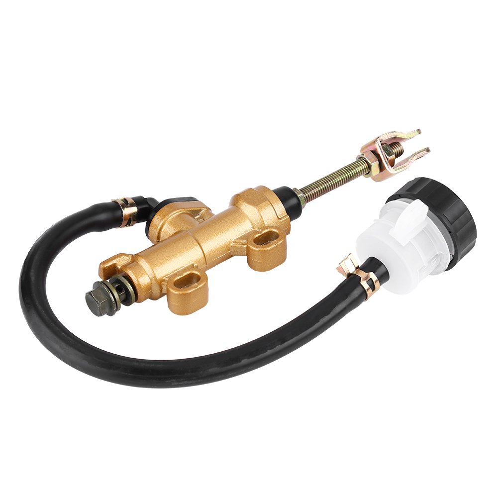 Universal Motorcycle Brake Master Cylinder Pump with Reservoir - for Dirt Bike & ATV Riding
