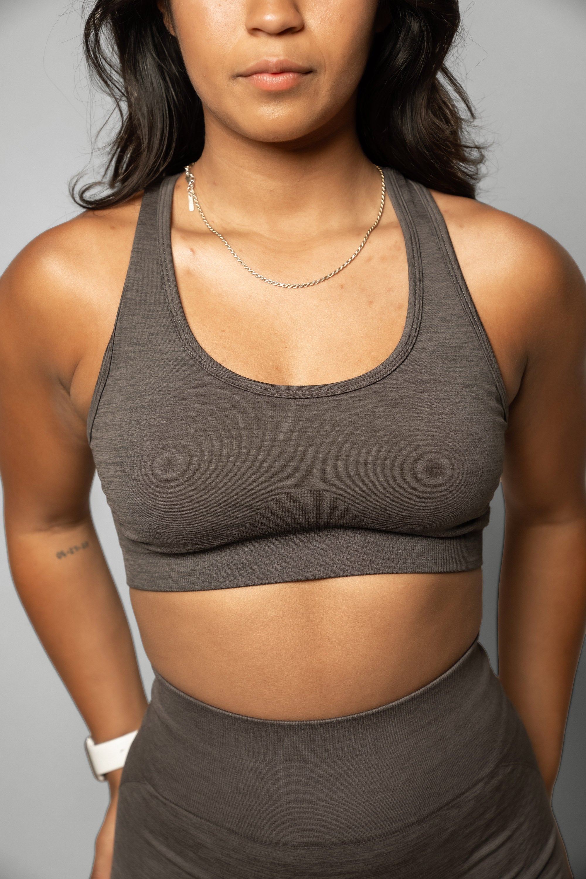 Premium Neutral Sports Bra for Women - High Support Workout Top for Yoga, Running & Gym - Breathable & Comfortable Activewear