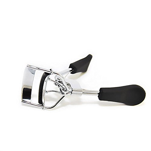Portable Eyelash Curler for Women - 1PC Black Grip Eyelash Curling Tool for Natural Lashes | Perfect for Travel, Home & Professional Makeup Kits