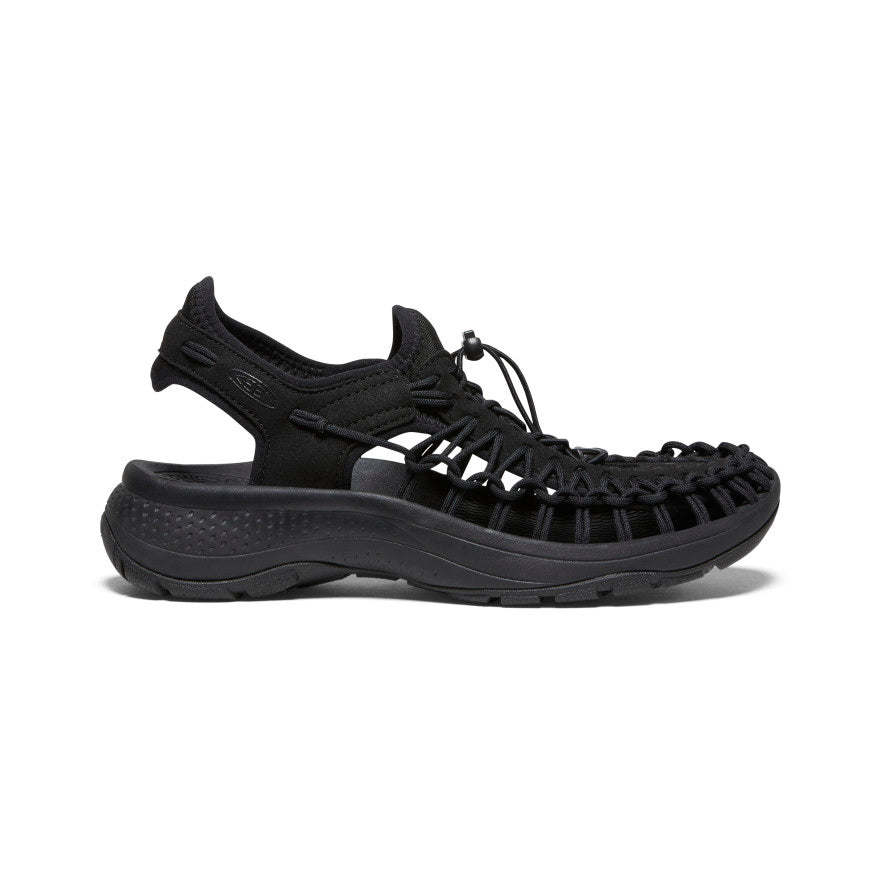 UNEEK Astoria Women's Sandals - Black/Black | Comfortable & Stylish for Outdoor, Travel & Casual Wear