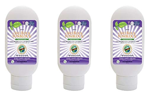3rd Rock Sunblock® SPF 35+ Natural Zinc Sunscreen for Kids & Infants - 3.3oz (3 Pack) | Organic, Chemical-Free, Moisturizing Sun Protection Lotion for Face & Body | Perfect for Beach, Pool & Outdoor Activities