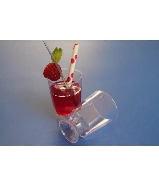 Eco-Friendly Biodegradable Plastic Wine Glasses - 30 Pack (150ml) | Multipurpose Drinking Cups for Wine, Juice, Pudding & Desserts | Food Grade, Dishwasher & Freezer Safe | Perfect for Parties, Picnics & Home Entertaining