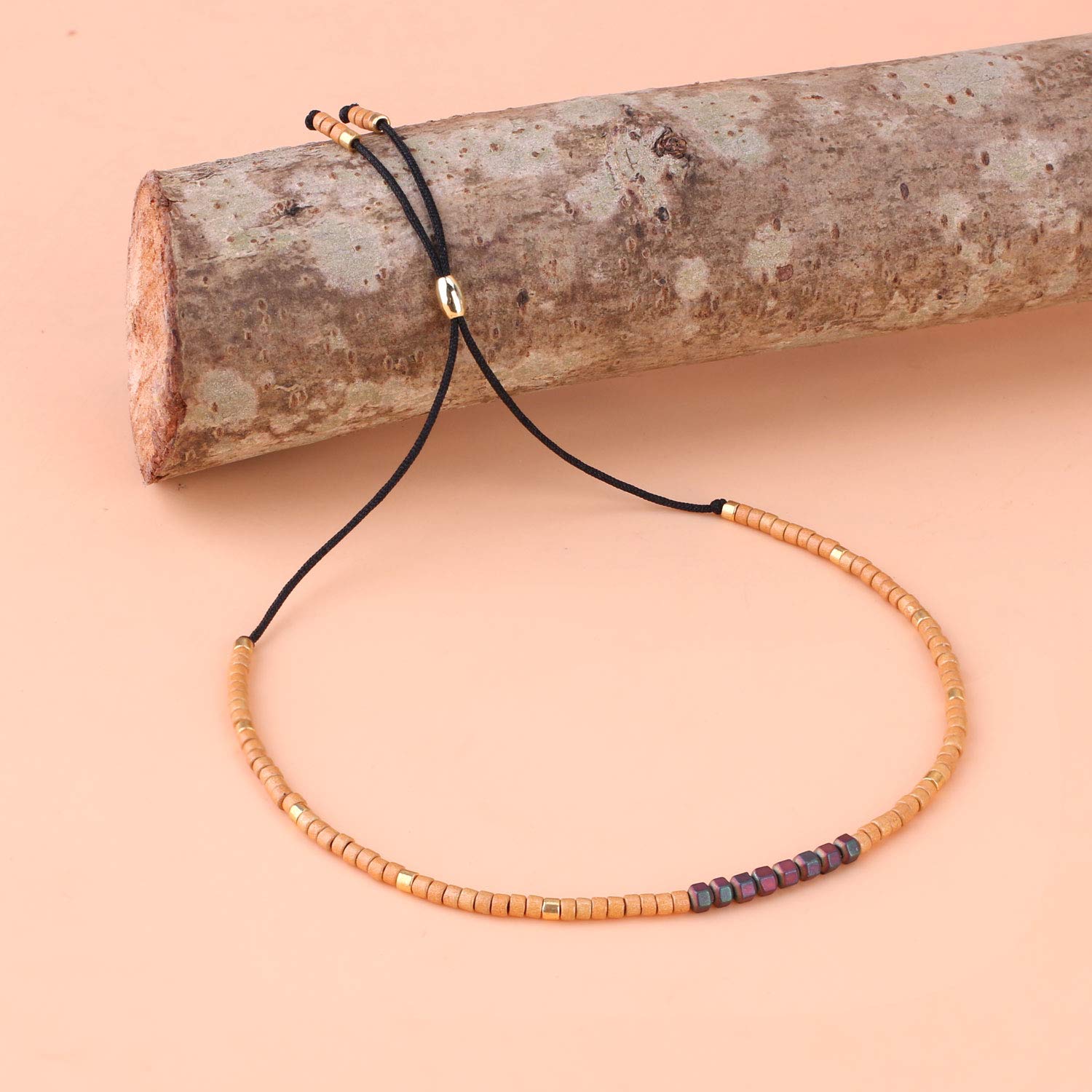 Handmade Miyuki Beads Friendship Bracelet for Women - Adjustable Charm Bracelet with C.QUAN CHI Design | Perfect Gift for Best Friends, Birthday, Anniversary & Everyday Wear
