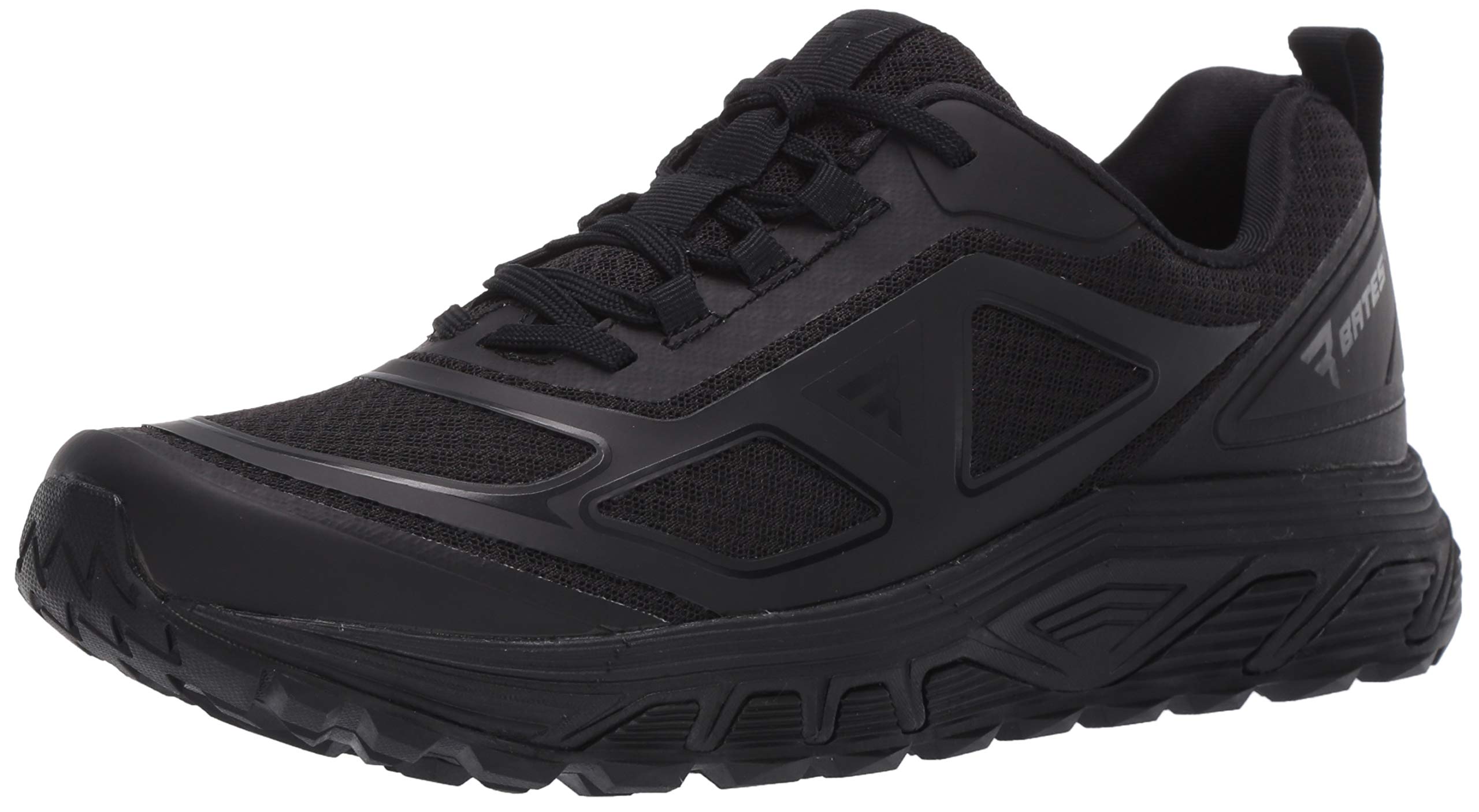 Bates Men's Rush Low Industrial Work Shoes - Slip Resistant, Safety Toe, Comfortable for Construction, Warehouse & Outdoor Work