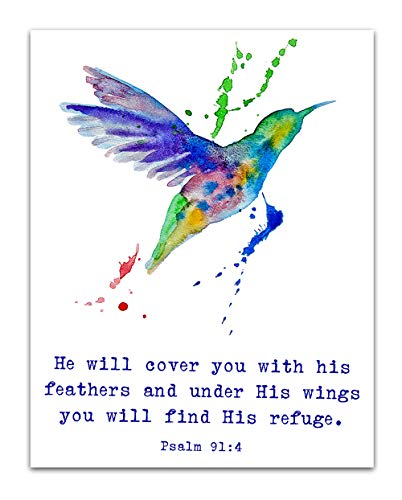 Psalm 91:4 - Humming Bird