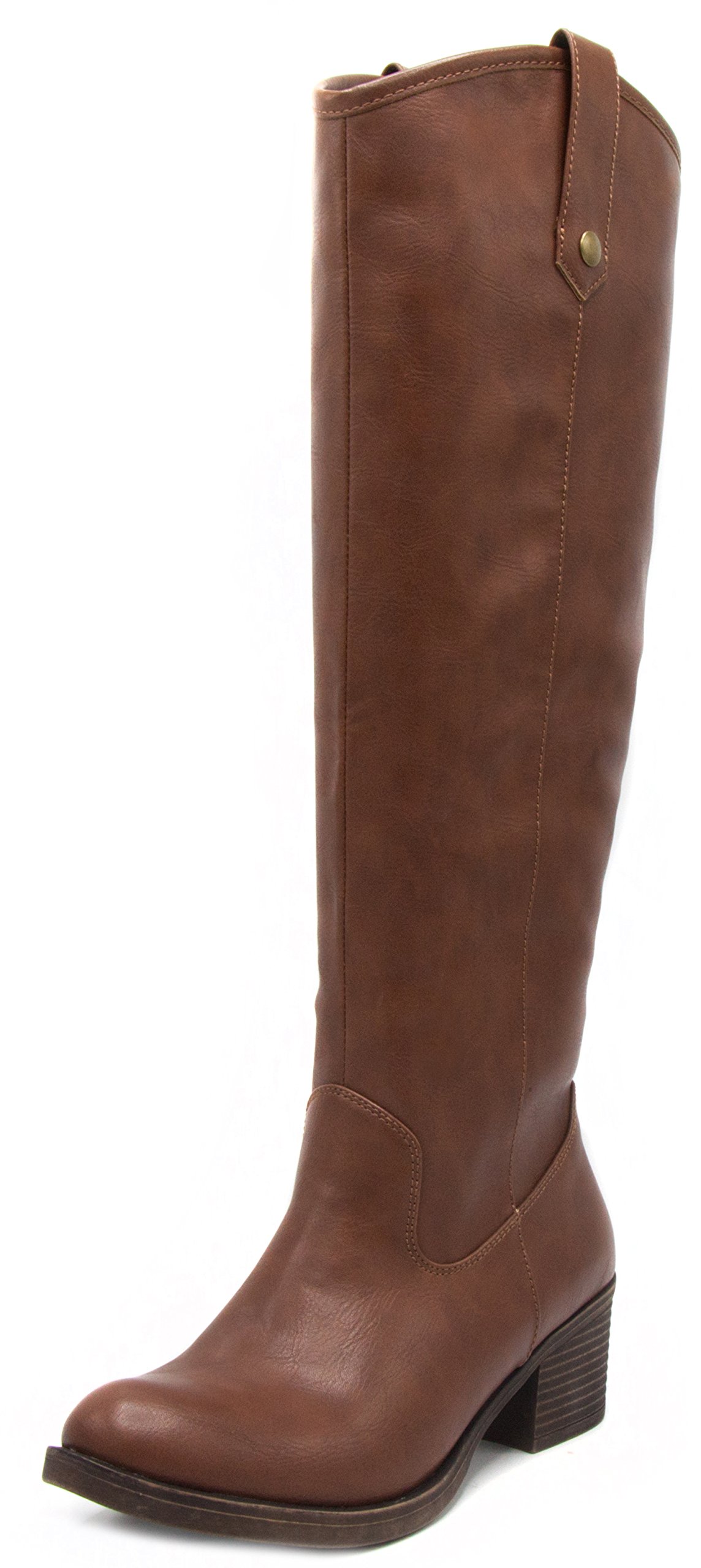 London Fog Noble High Riding Boots for Women - Waterproof Winter Riding Boots with Comfortable Cushioning - Perfect for Equestrian, Outdoor & Casual Wear