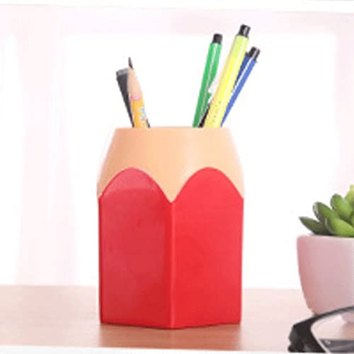 Pen Holder & Vase - Multifunctional Desk Organizer for Office, School, and Home | Perfect for Pencils, Makeup Brushes, and Small Flowers - Ideal Workspace & Vanity Storage Solution