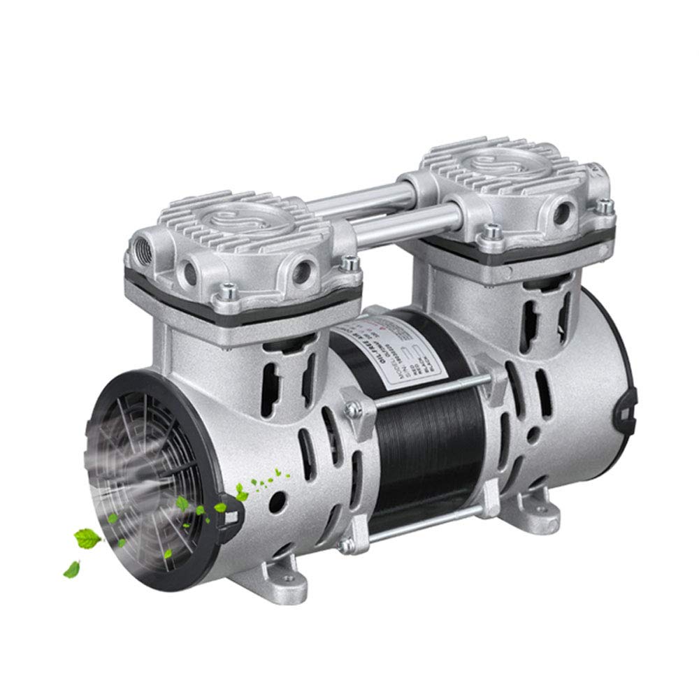 MXBAOHENG 200W Oilless Diaphragm Vacuum Pump - Oil Free Piston Vacuum Pump for Laboratory Use, 220V 50L/min -96Kpa | Ideal for Scientific Research, Medical Equipment & Industrial Applications