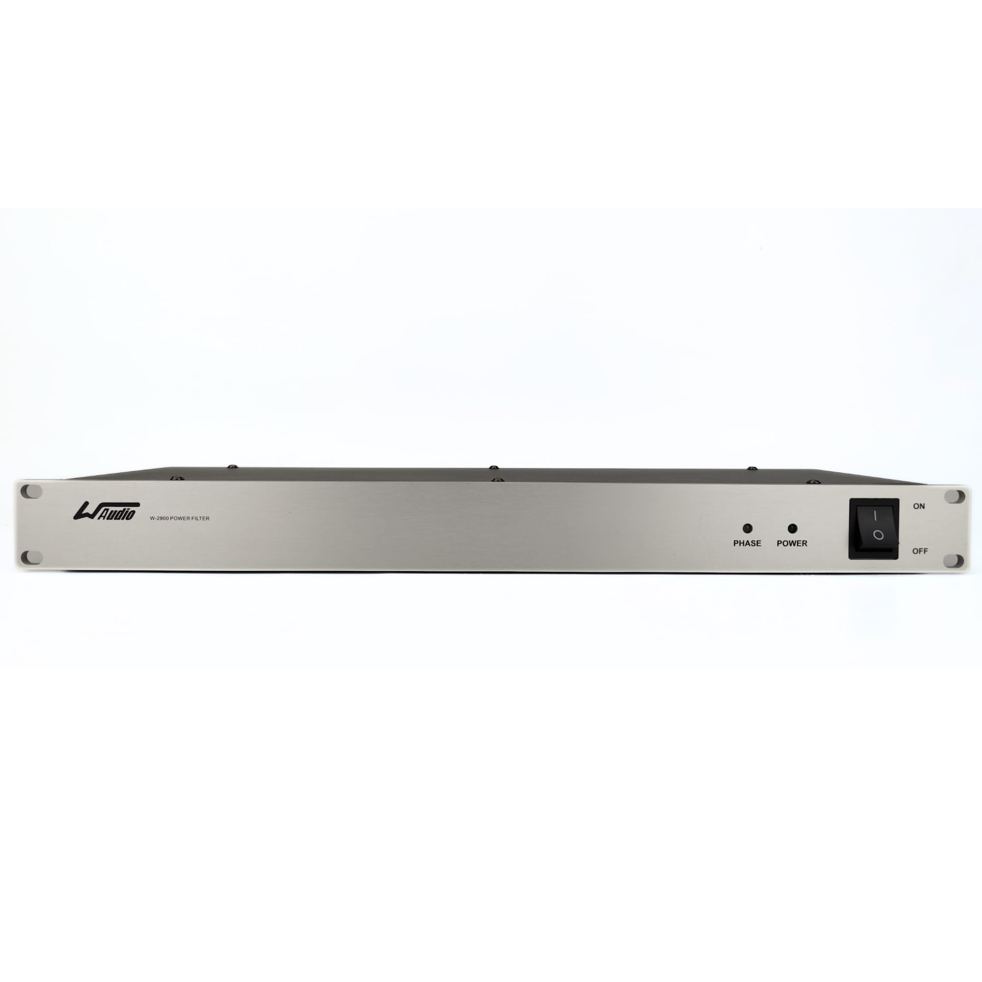 1U Rackmount Power Conditioner - AC Noise Filter & Surge Protector for Home Theater, Studio & Server Racks (Silver)