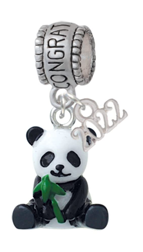 Resin Panda Bear Charm Bead - Delight Jewelry for Gifts & Celebrations