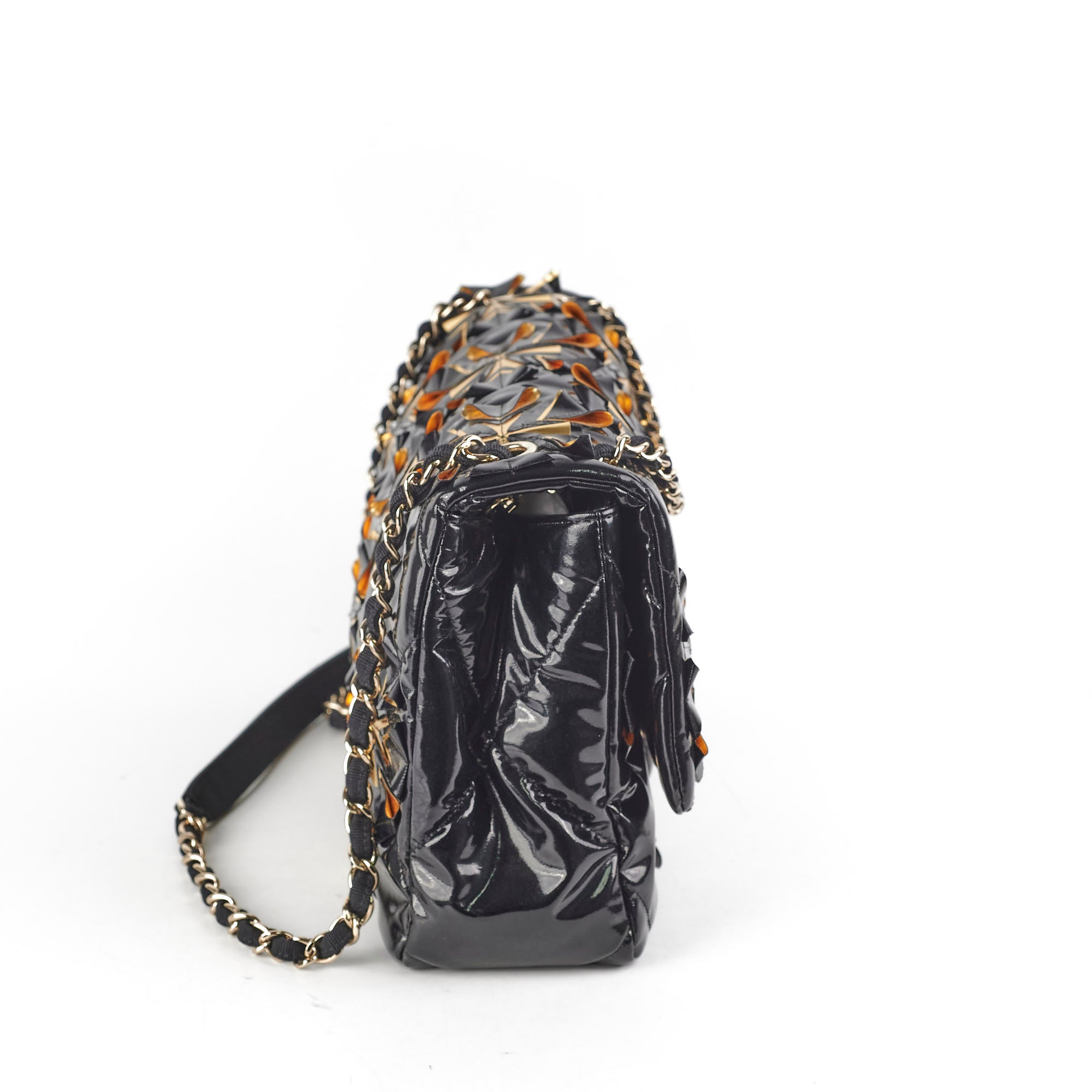 Chanel Seasonal Flap Jumbo Black Leather Bag Series 29 - Luxury Designer Handbag for Women, Perfect for Parties, Work & Everyday Use